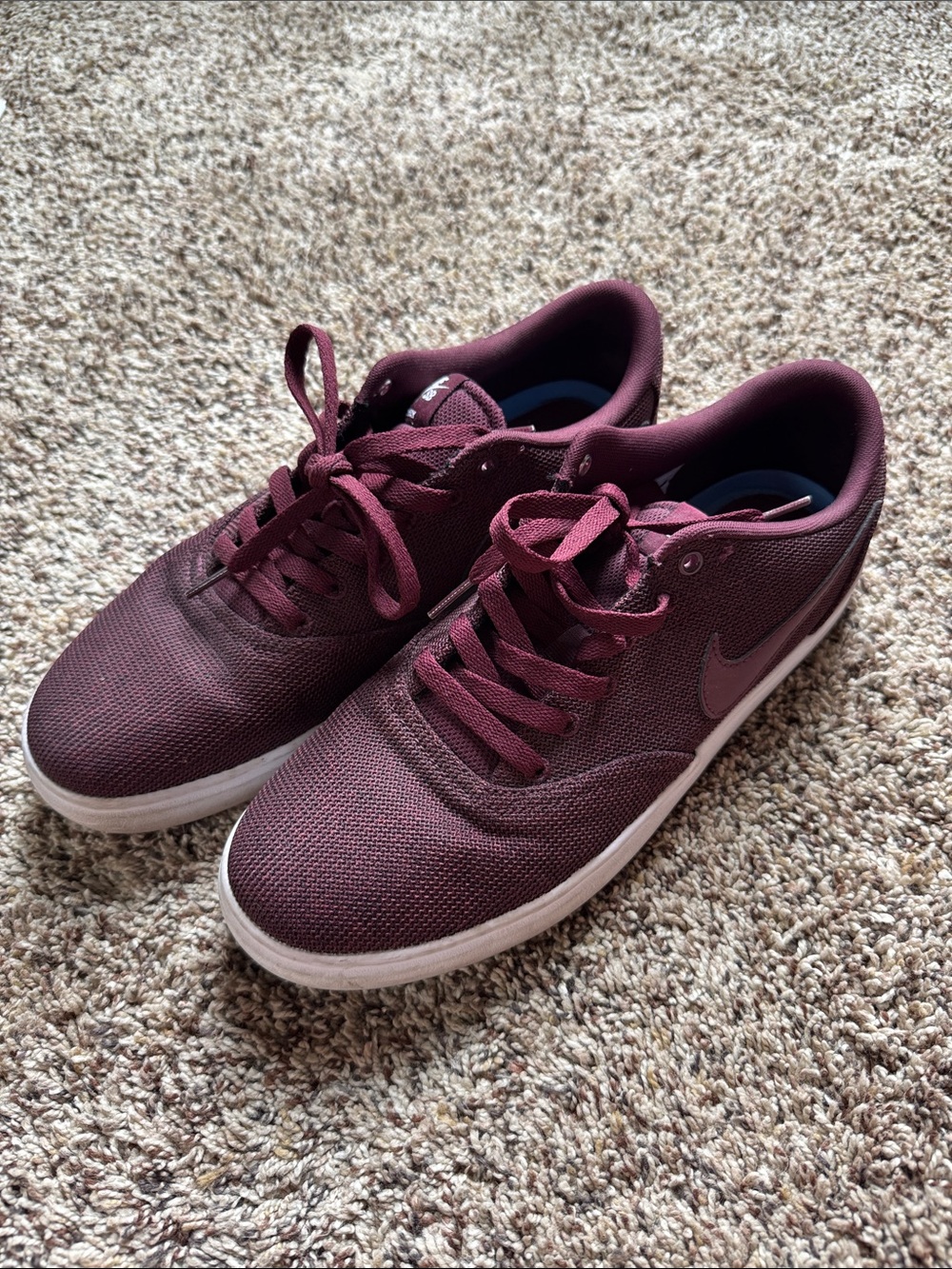 Nike Women's Burgundy Low-Top Sneakers